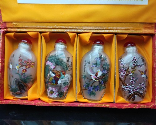 Chinese glass hand - glass, hand-painting
