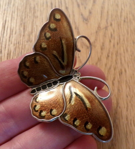 Sterling silver enamel large - enamel,