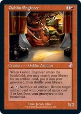 MTG Goblin Engineer - 345 / English / Near Mint