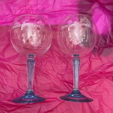 BOMBAY SAPPHIRE PAIR OF