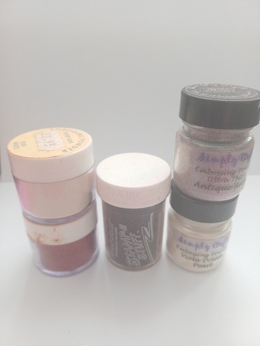 Assorted embossing powders - assorted,
