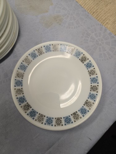 Jaj pyrex side plates - plates, chelsea