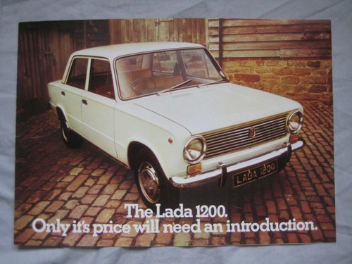 1974 lada 1200 - range, brochure