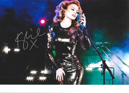 Kylie minogue signed - minogue,