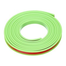 U-Shape Edge Banding, 9.8Ft x 12mm TPE Self-Adhesive Veneer Edging (Green)