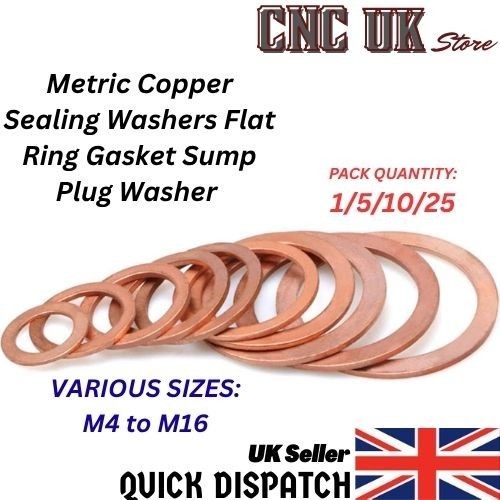Metric copper sealing - metric,