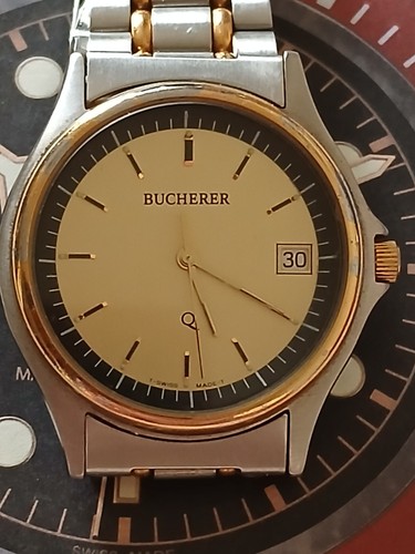 Bucherer quartz watch - bucherer,