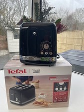 Tefal Black Collection 2-Slot Toaster TT3028G0 – Unused, Box Opened