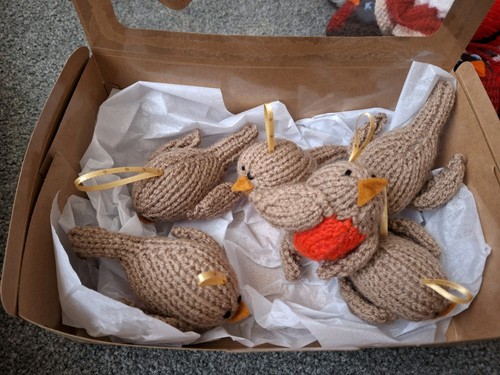 Set new hand knitted - set,