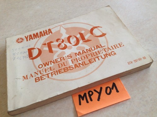 Yamaha dt80lc dt80 dtlc - 80,