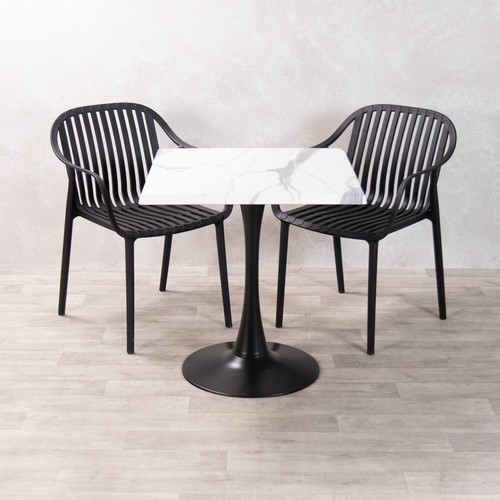 Outdoor restaurant table set - table,