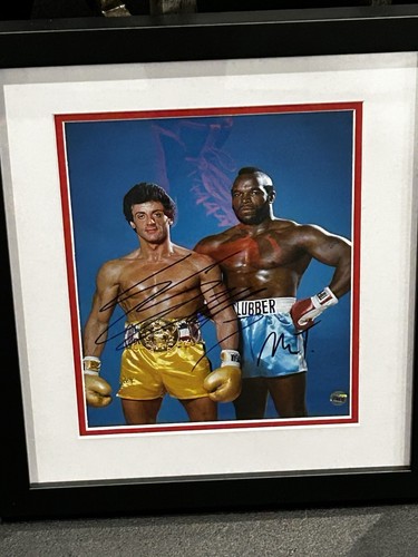 Sylvester stallone signed - sylvester, and