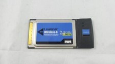Linksys Wireless-G Wi-Fi PCMCIA Notebook Adapter - 802.11g V.1.2 (WPC54G)