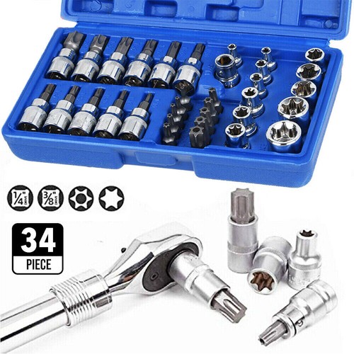 34pcs 3 8 - &, drive