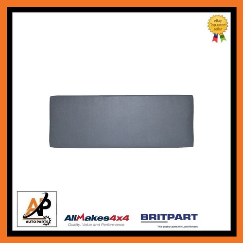 Grey vinyl man bench seat - vinyl,