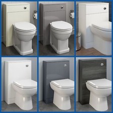 Bathroom White Grey Concealed