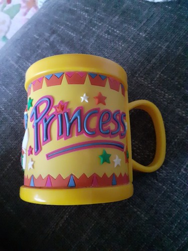 Princess yellow childs mug - princess,