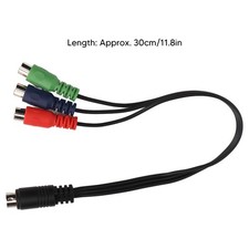 ⁺ MINI DIN 9 Pin To 3 Cable
