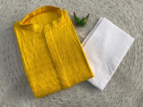 Men cotton rayon - cotton, kurta