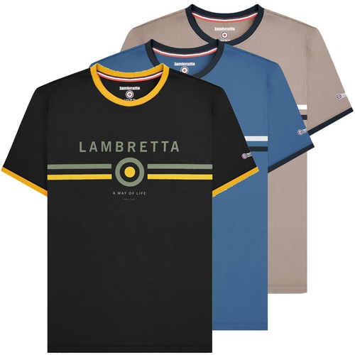Mens lambretta classic logo - classic,