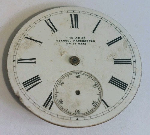 Vintage samuel pocket watch - h.,