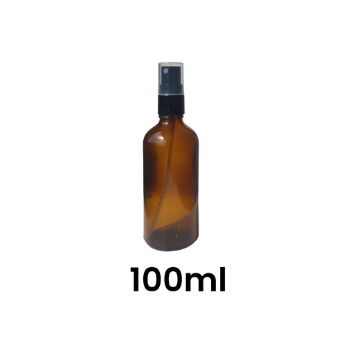 Amber glass fine - mist, atomiser