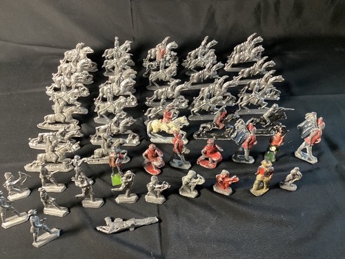 Lead soldiers mixed - mixed, x