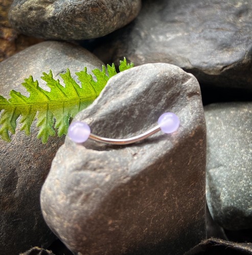 1pc snake eye piercing - snake, curved