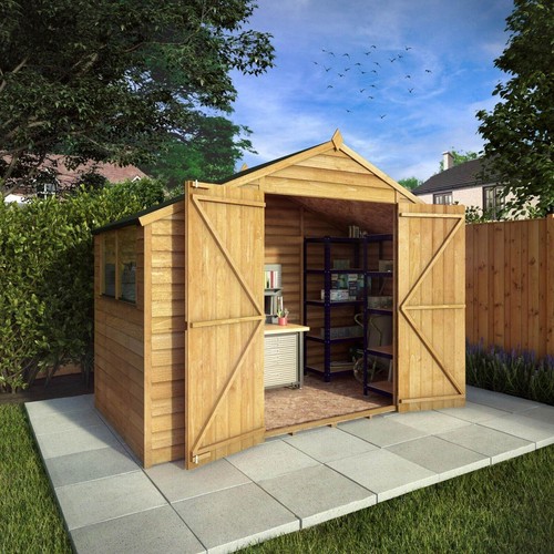 5x10 wooden garden shed - garden,
