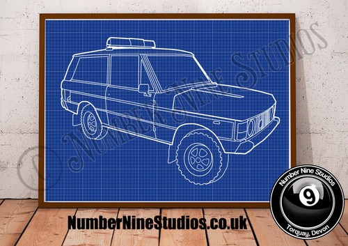 Police range rover blueprint - police,