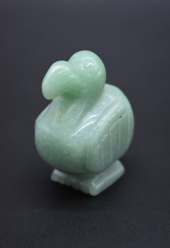 Vintage chinese jade bird - jade,