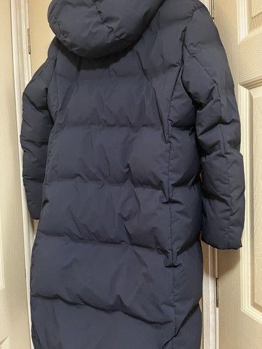 Uniqlo navy puffer - navy, jacket
