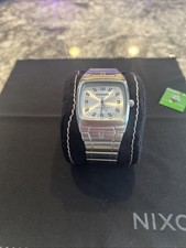 Nixon "The Manual"  Silver Watch