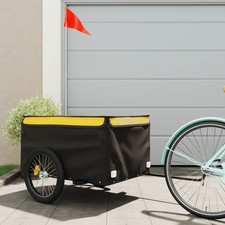 WALPLUS Bike Trailer Black &