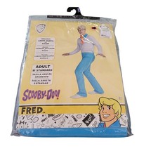 Scooby Doo Fred Halloween Costume Size Mens Standard Scooby-Doo! Complete 