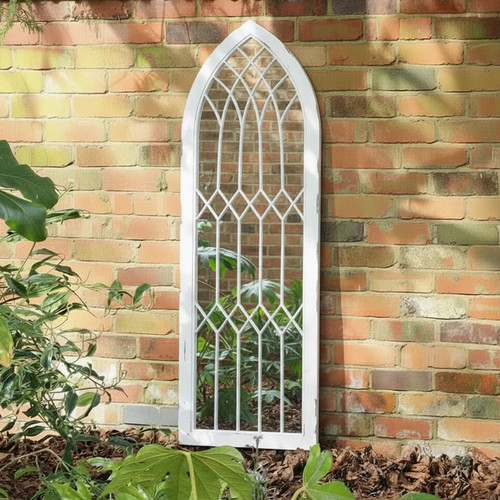 Arched white distressed - arched,