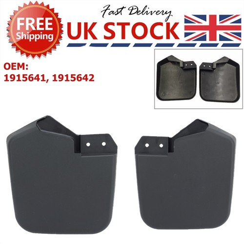 Pair front mudflaps mud flaps - front,