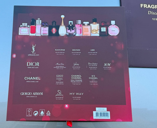 Perfume sample set - set, for