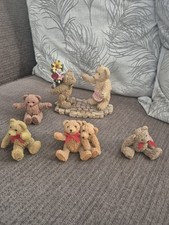 Set Of 5 Beau Bear Collection -  Basil, Melrose twins, Hamish, Rex, Maggie&Billy