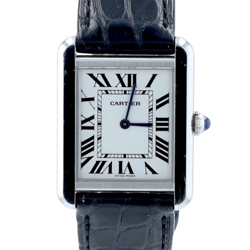 Cartier tank solo - tank, 24x31mm