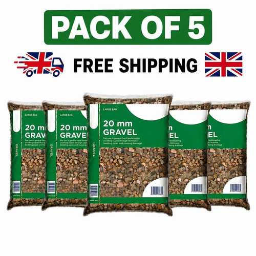 20mm natural garden gravel - 20mm,