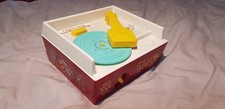 Fisher Price Mattel 2010 Music Box Record Player 5 Records Complete & Working 
