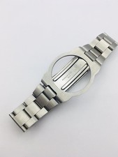 Dynamic Geneve Watch Bracelet Stainless Steel Gents Strap With Ring FOR OMEGA.