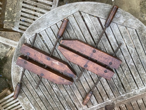 Antique woodworkers clamps - woodworkers,
