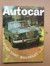 WOLSELEY 18/85 AUTOCAR