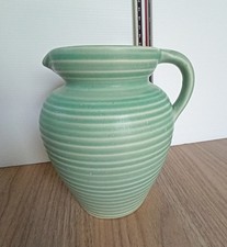 Vintage Lovatts Pottery Green