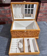 Mele & Co Wooden Jewellery Box