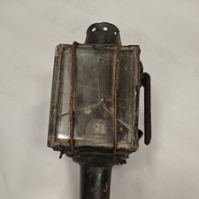 Antique Original Horse Carriage Lamp 38x12x12cm