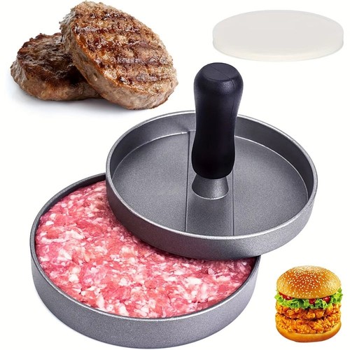 Non stick hamburger meat press - meat,