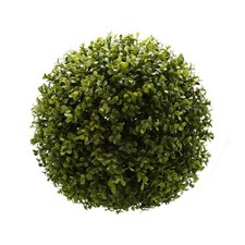 Artificial Buxus Topiary Ball 31cm 40cm UV Resistant Indoor Outdoor Decor